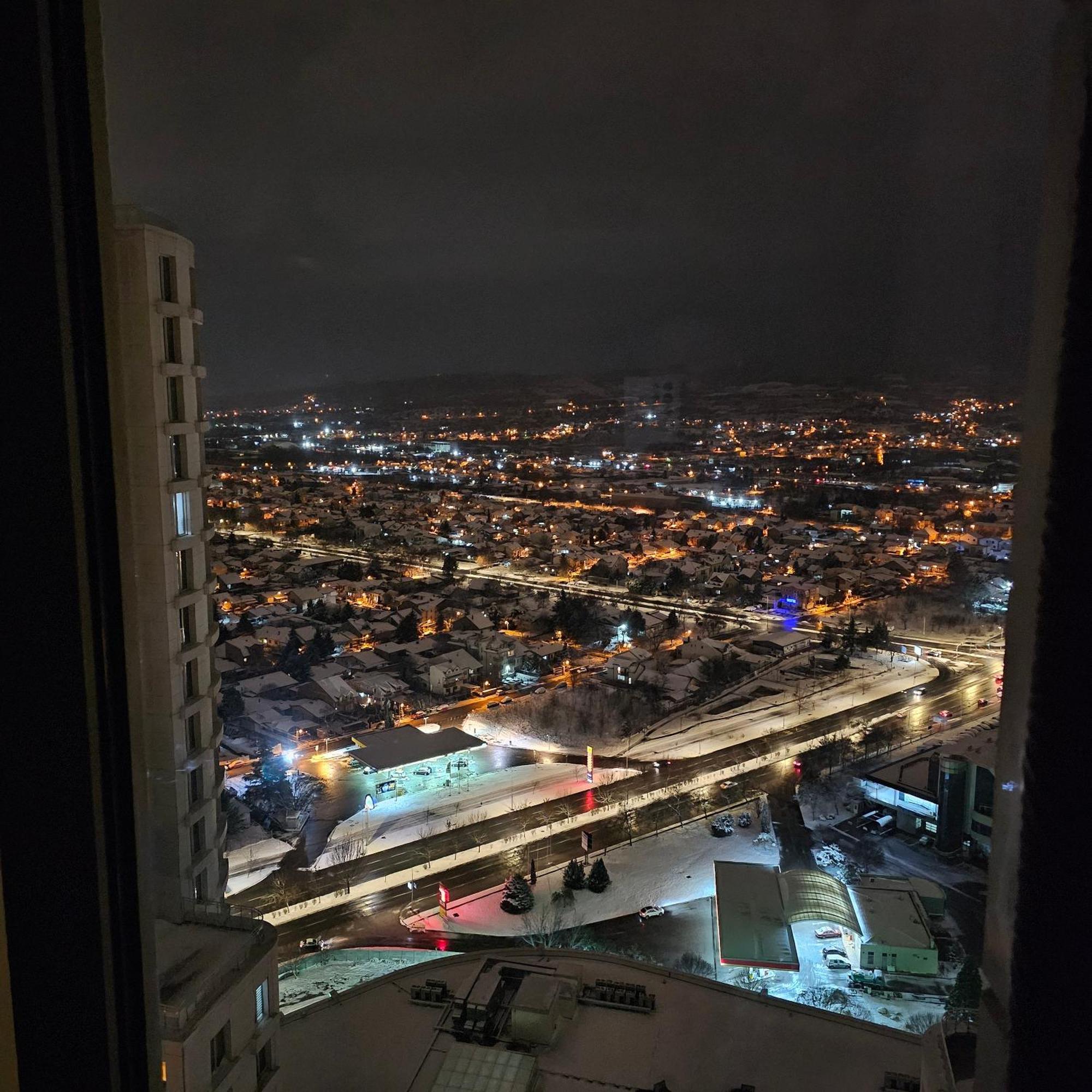 Ferienwohnung Skopje Sky Oasis Exterior foto